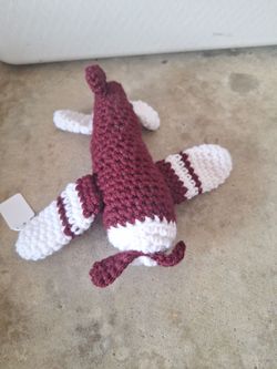 Crochet Stuffed Airplane