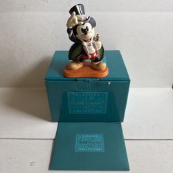 Magician Mickey Mouse On With The Show WDCC Figurine w/ Original Box & COA 1997