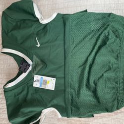 Green Nike Football Jersey Size Medium 