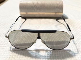 Authentic Jimmy Choo Aviator Sunglasses – Case Included