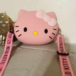 Large size pink hello Kitty Crossbody bag