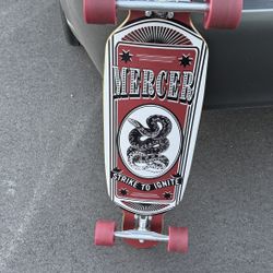 Mercer Strike To Ignite 35" Drop Through Longboard Complete