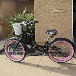 Girl Bike with basket 