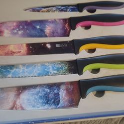 Chefs Vision  Cosmos Series 6 Peice Knife Set