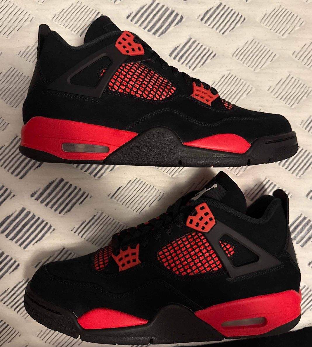 Jordan 4 Red Thunder Size 9