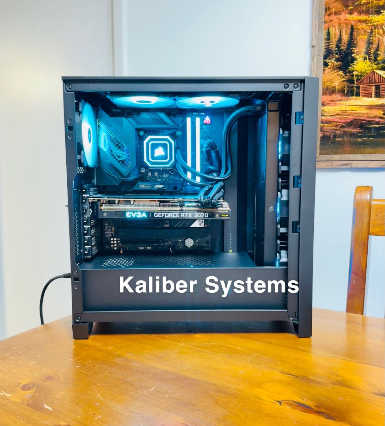 Custom Corsair Gaming Computer with Intel i7, 3070 RTX, 1TB NvME SSD