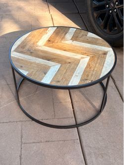 Herringbone Coffee Table