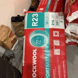 Two Bags Rockwool R23 Insulation