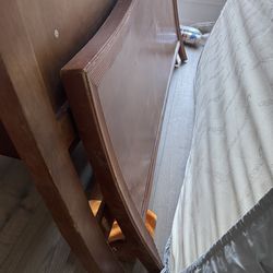 King size bed, mattress, mattress box