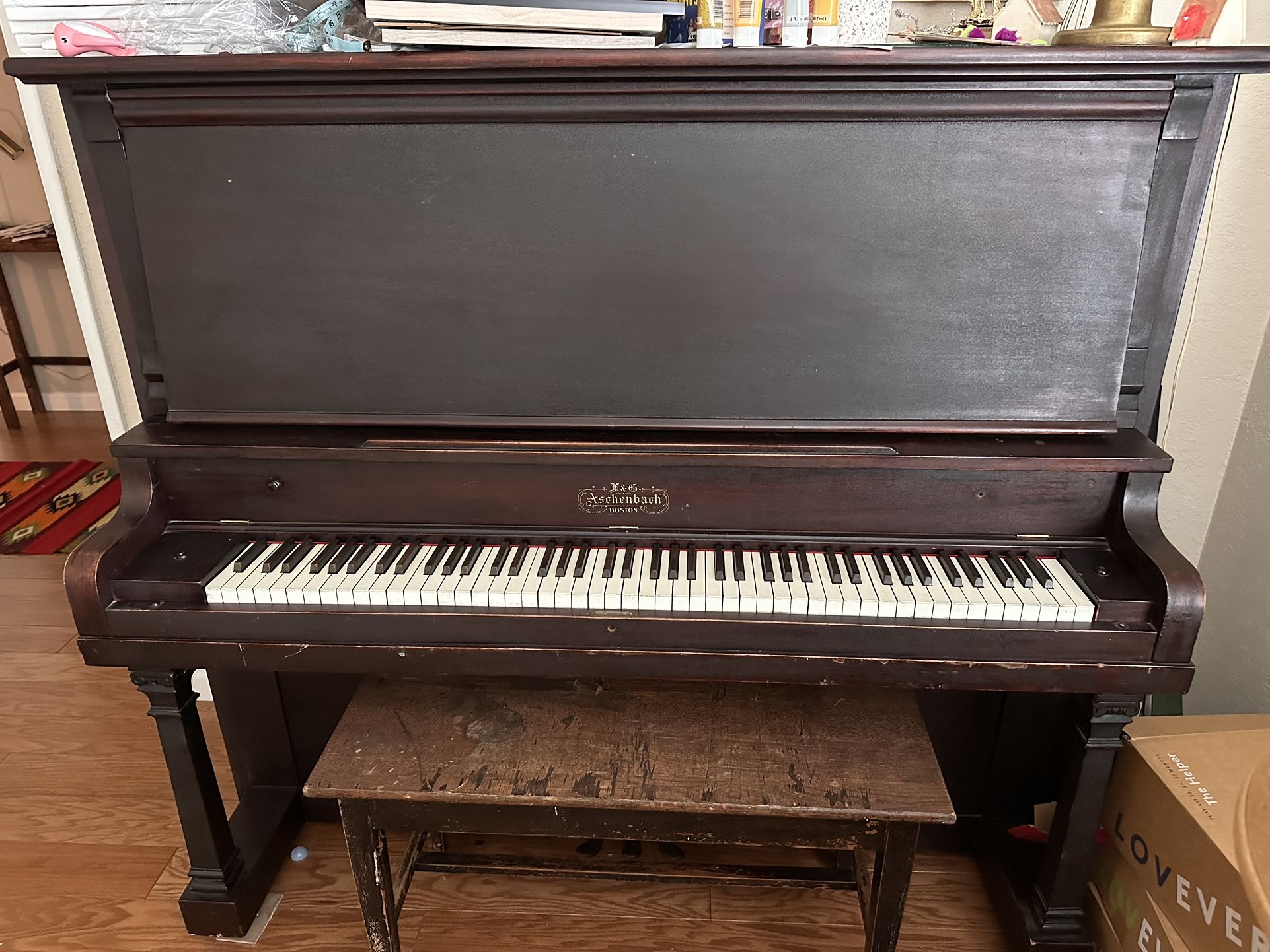 F&G Aschenbach Upright Piano