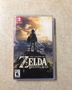 ZELDA BREATH OF THE WILD game For NINTENDO SWITCH