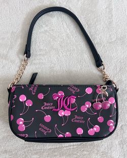 Juicy Couture Cherry Print Shoulder Bag