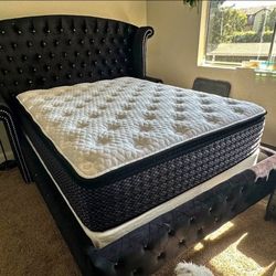 SUPER PILLOW TOP BRAND NEW QUEEN MATTRESS AND BOXSPRING SAME DAY DELIVERY 