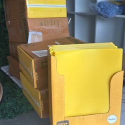 Bulk Lot – 8 Boxes of Pen+Gear Plastic Folders (448 total) – School / Office Supplies