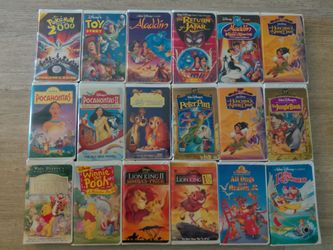 VHS Disney Movies $5 each
