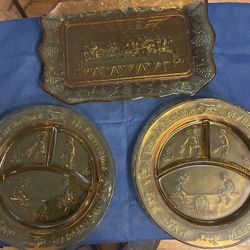 R.S. Tiara Plates/Last Supper Tray