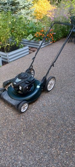 Bolens push lawn mower side discharge or mulch. Starts easy runs perfect
