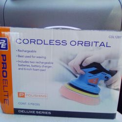 New In box Rechargeable Cordless Orbital Polisher