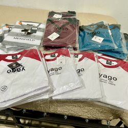 👕 DURO Clearance Sale! Packaged Men's Polo Tees and Zip-Ups!