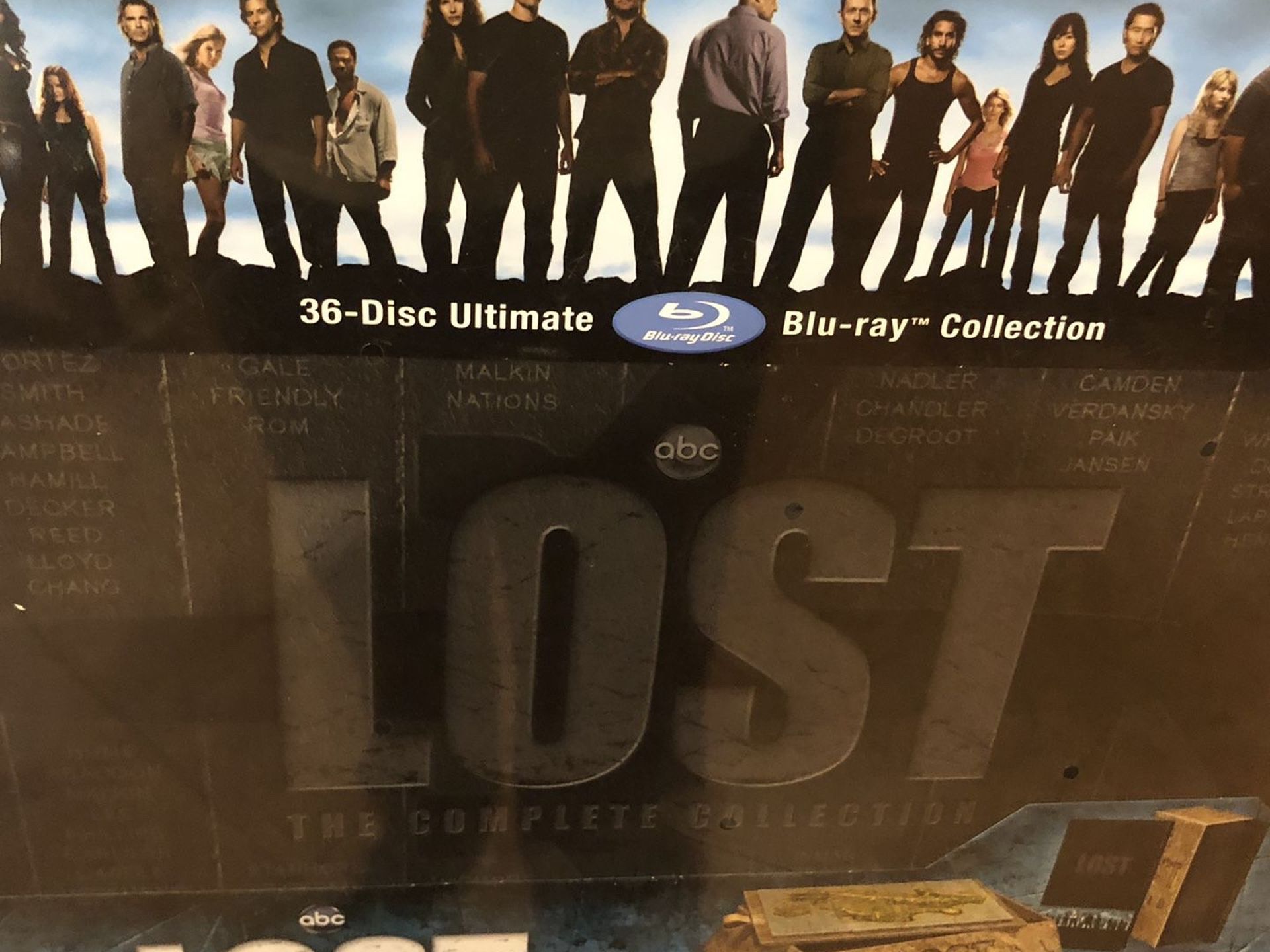Lost complete season. 36 disc collectors series. Still In Original Wrapper Never Opened.