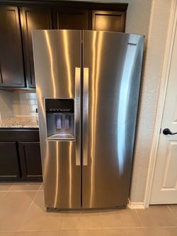 Whirlpool Stainless Steel Side by Side Refrigerator
