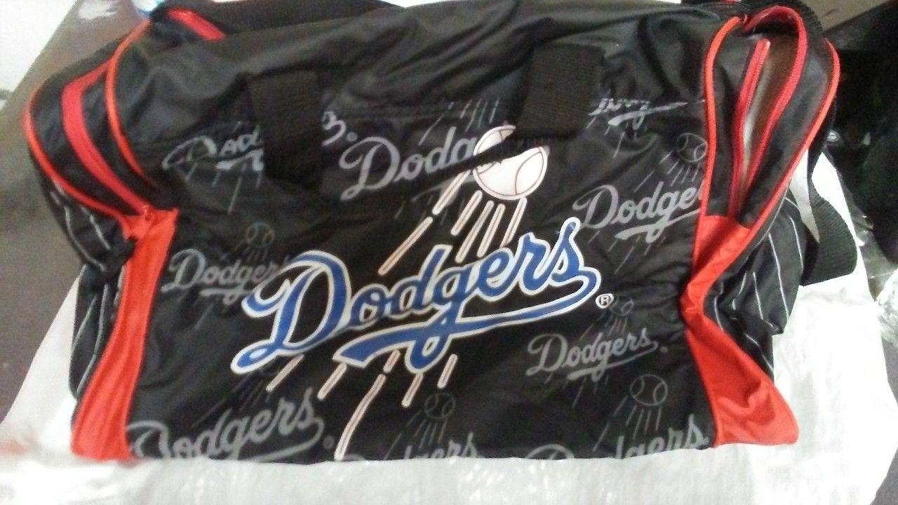 Dodgers Duffel Bag---Like NEW