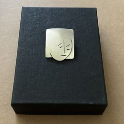 Brooch  or Pendant Sterling Silver Signed
