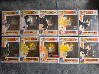 Dragonball z funko lot