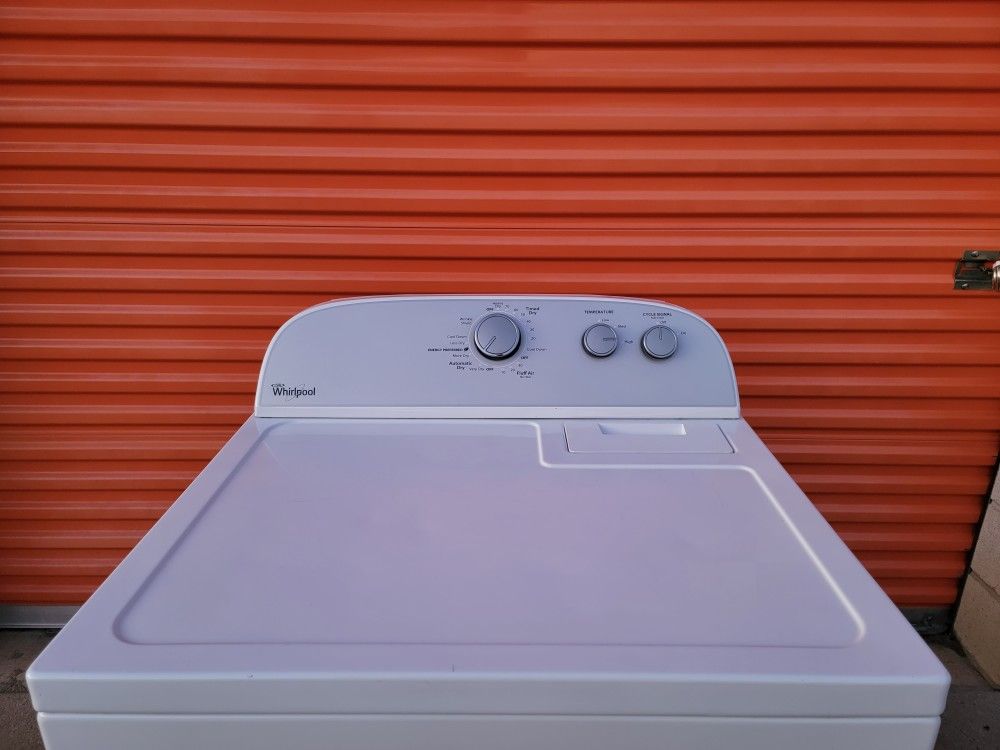 Newer Model, Whirlpool, Gas Dryer!!! It Has 4 Temperature Settings