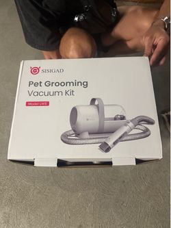 SISIGAD Pet Grooming Vacuum Kit LM5 – Dog & Cat Grooming Vacuum – New