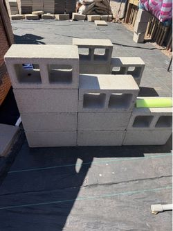 17 cinder blocks