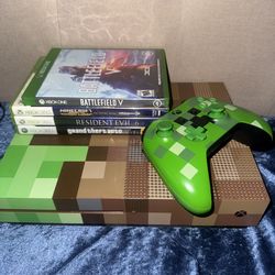 Xbox one s Minecraft edition