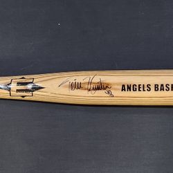 Angels Torii Hunter Signed, MLB- Certified Baseball Bat