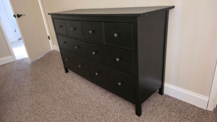 Black dresser