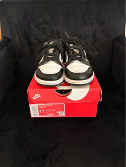 Black and White Dunks 11C