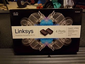 Linksys Powerline Home plug AV KIT FAST ETHERNET