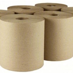 Towell Roll 8” Kraft 
