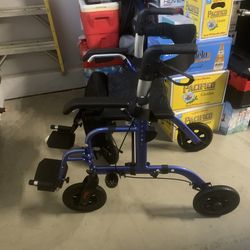 Wheelchair And Walker