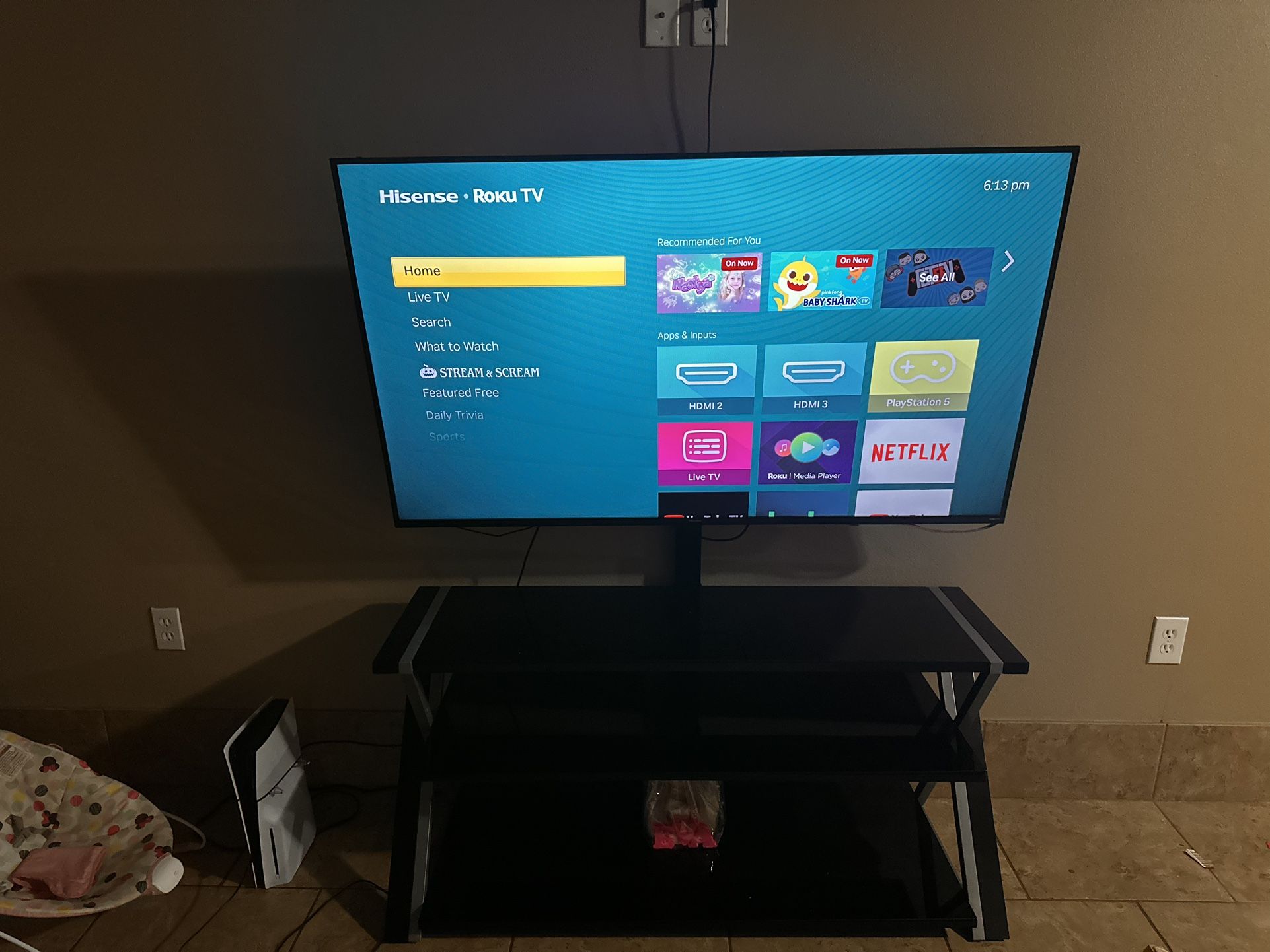 Tv And Tv Stand