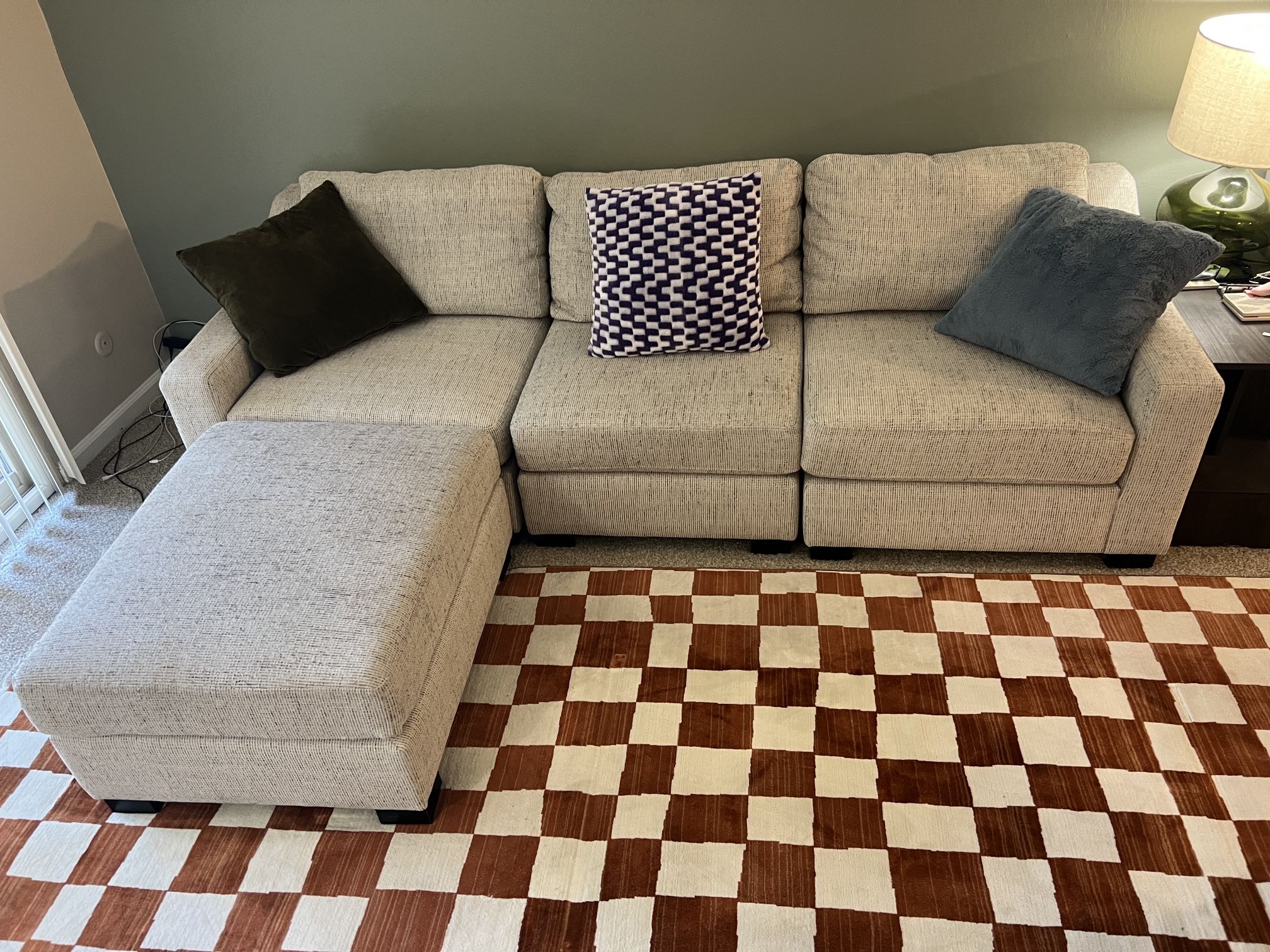 World Market Hayes Modular Sofa Sectional (4 pieces)