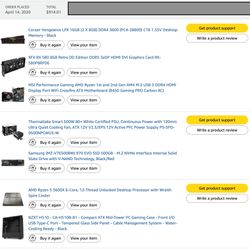 Custom AMD Ryzen 5 3600X Gaming & Productivity PC – Great Condition – No Storage