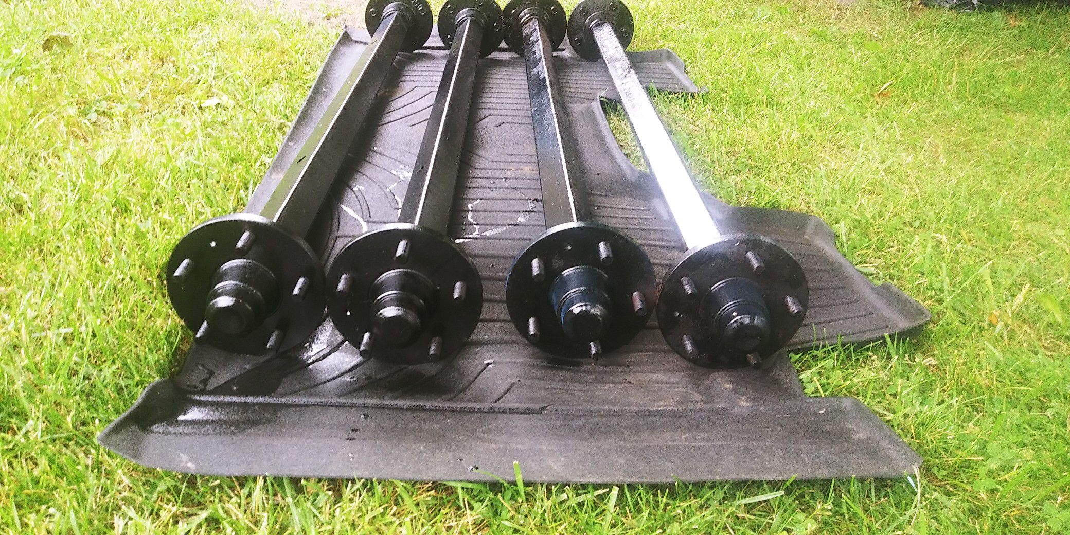 Axles for a small trailer build your own.
