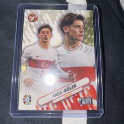 2023 Topps Pristine Road to UEFA Euro 2024 Arda Guler #FF-AG Superfractor 1/1 