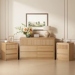 Dresser and Nightstand Bedroom Set