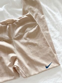 Nike Plaid Leggings Size M