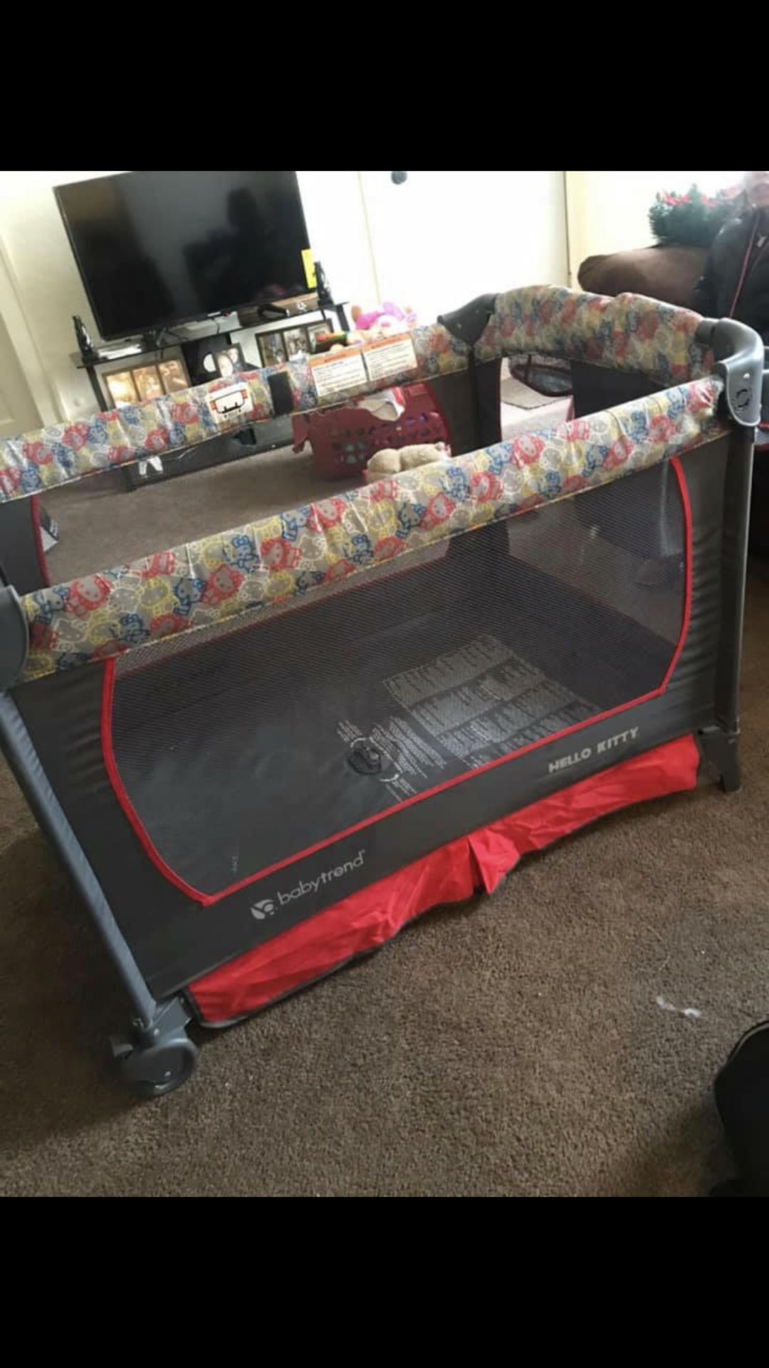 Hello kitty playpen