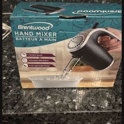 New Brentwood Hand mixer 