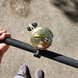 Shimano Trinidad 20 Gold. Phenix Black Diamond 909xh Deckhand 25-60lb