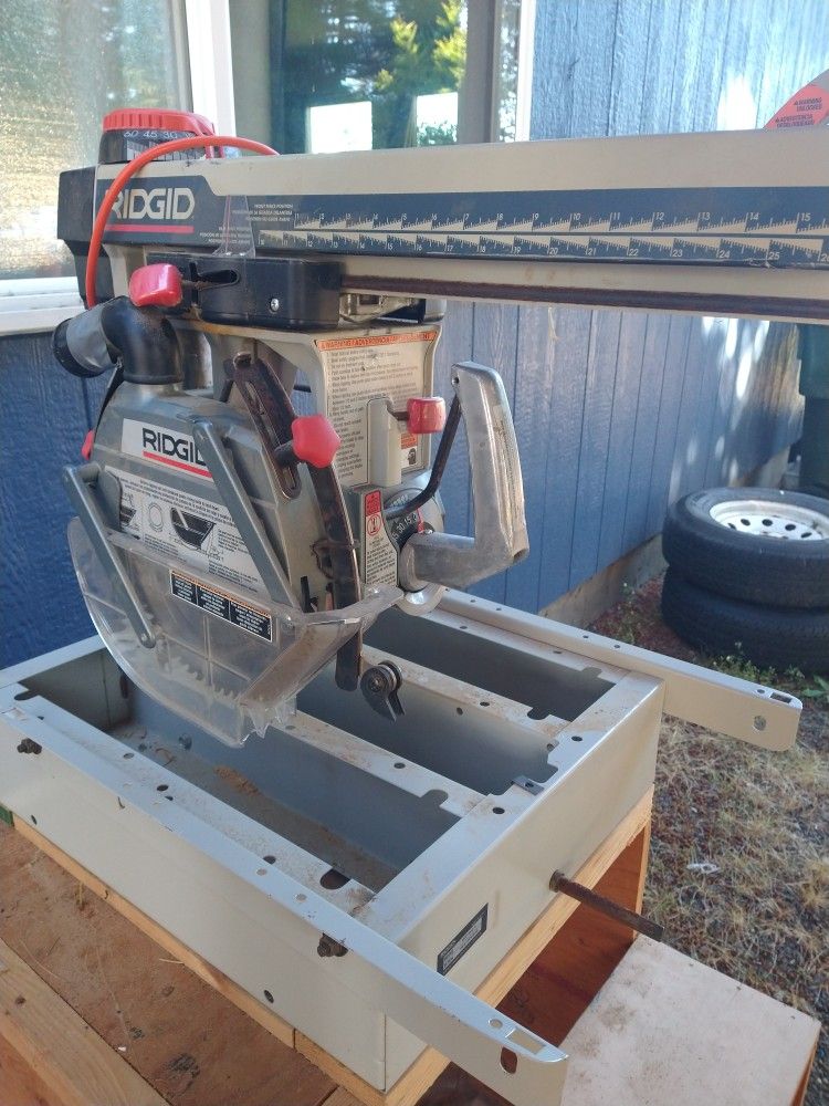 Ridgid Radial Arm Saw rs1000