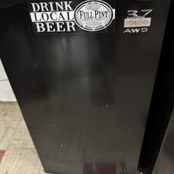 Igloo 3.2 Mini Refrigerator  18 3/4” wide  17 1/2” deep  32 3/4” tall 